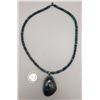 Image 5 : Chrysocolla and Sterling Silver Necklace