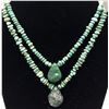 Image 3 : Pair of Chunky Turquoise Bead Necklaces