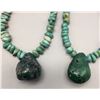 Image 4 : Pair of Chunky Turquoise Bead Necklaces