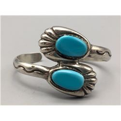Turquoise and Sterling Silver Bracelet