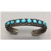 Image 2 : Vintage Turquoise and Sterling Bracelet
