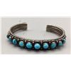 Image 5 : Vintage Turquoise and Sterling Bracelet