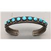 Image 7 : Vintage Turquoise and Sterling Bracelet