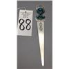 Image 8 : Unique Turquoise and Sterling Silver Letter Opener