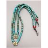 Image 4 : Handcut Turquoise, Jacla Style Necklace