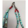 Image 5 : Handcut Turquoise, Jacla Style Necklace