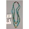 Image 7 : Handcut Turquoise, Jacla Style Necklace