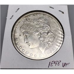 Very Nice 1898 Morgan Silver Dollar