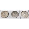 Image 8 : Group of Three Morgan Silver Dollars