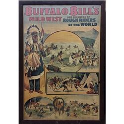 Vintage Buffalo Bills Wild West Poster