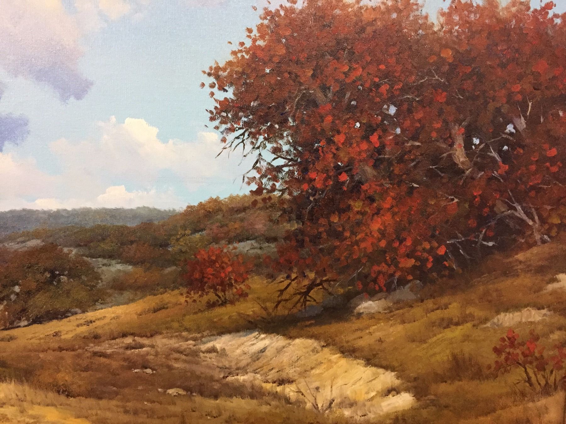 Large Original Oil Painting WA Slaughter