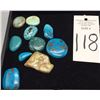Image 5 : 500 Cts. Misc. Turquoise Cabochons