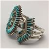 Image 3 : Zuni Needlepoint Cluster Bracelet - Signed