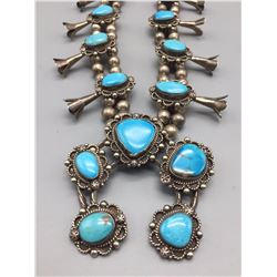 Vintage Squash Blossom Necklace