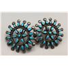 Image 2 : Pair of Vintage Zuni -Style Earrings