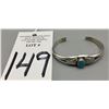 Image 5 : Turquoise and Serling Silver Cuff Bracelet