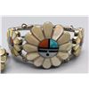 Image 2 : Zuni Inlay Bracelet and Ring - Laahte