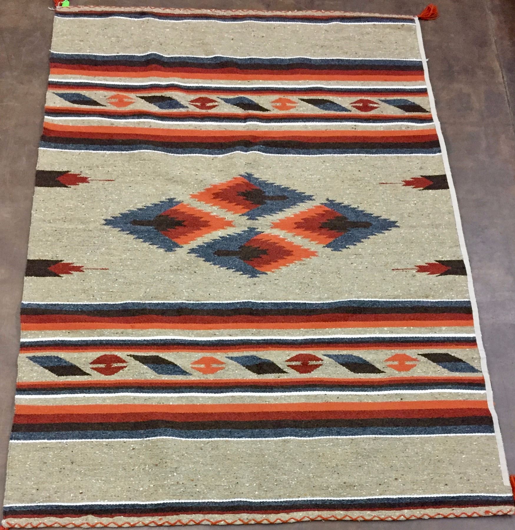 Vintage Chimayo Weaving and 2 Mexican Blankets