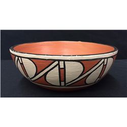 Santo Domingo Pueblo Pottery Bowl