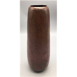 Art Deco Hammered Copper Pot - Signed
