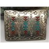 Image 1 : Vintage Navajo Style Inlay Buckle