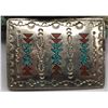 Image 4 : Vintage Navajo Style Inlay Buckle