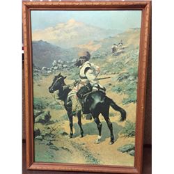 Vintage Remington Canvas Transfer Print