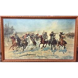 Vintage Remington Canvas Transfer Print