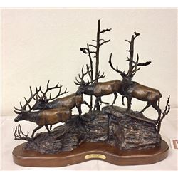 Shifting Wind, Bronze by Harvey Rattey