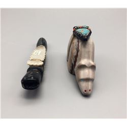Group Of 2 Zuni Fetishes