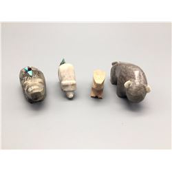 Group Of 4 Zuni Fetishes