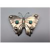 Image 3 : Vintage Turquoise Butterfly Pin