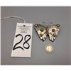 Image 6 : Vintage Turquoise Butterfly Pin