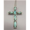 Image 1 : Turquoise Cross Necklace