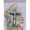 Image 5 : Turquoise Cross Necklace