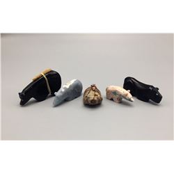 Group Of 5 Zuni Fetishes
