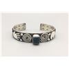 Image 8 : Turquoise & Silver Bracelet - Alex Sanchez