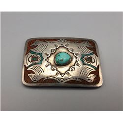 Vintage Navajo Belt Buckle