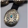 Image 3 : Vintage Sterling & Turquoise Concho Belt