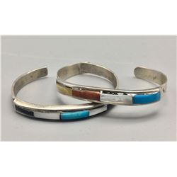 Pair Of Vintage Navajo Bracelets