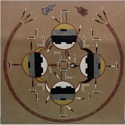 Vintage Navajo Sandpainting