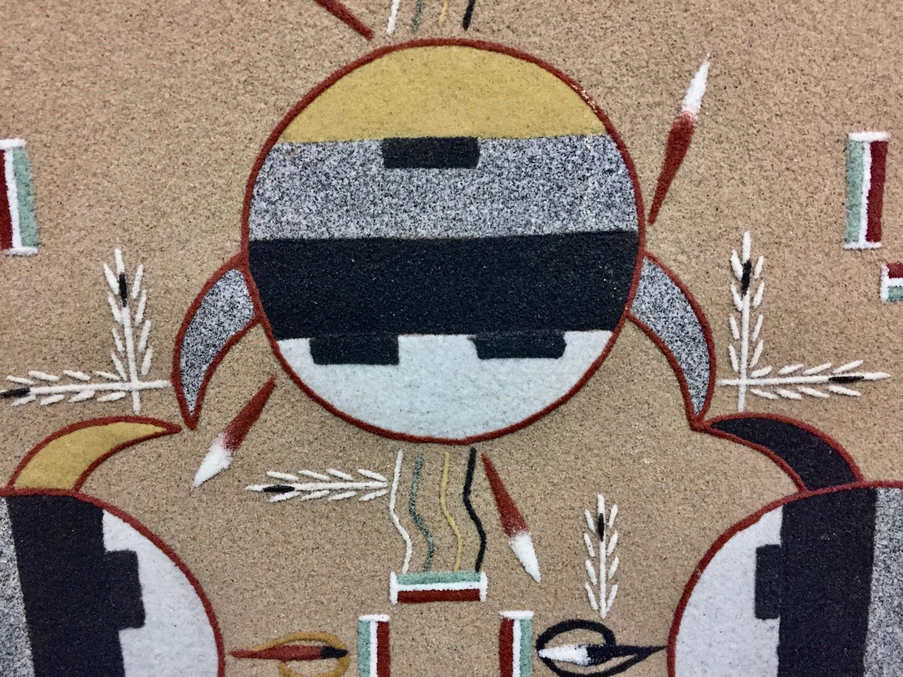 Vintage Navajo Sandpainting