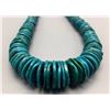 Image 3 : Turquoise Disk Bead Necklace