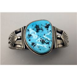 Turquoise and Sterling Bracelet - Arviso