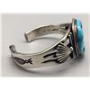 Image 2 : Turquoise and Sterling Bracelet - Arviso