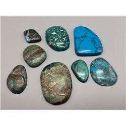 Turquoise Cabochons, Approx 500 Ct