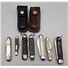 Image 1 : Group of Pocket Knives and Sheaths
