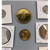 Image 10 : Group of Old Trade Tokens and Commemorative Coins