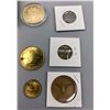 Image 3 : Group of Old Trade Tokens and Commemorative Coins
