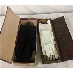 Antique Gloves and Boxes